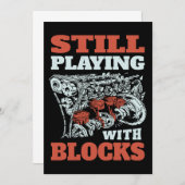 Nog steeds spelen met blokken Mechanics Kaart (Voorkant / Achterkant)