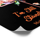 Nog steeds staande Multiple Sclerosis Awareness Fl Poster (Hoek)