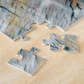 Nog steeds staande puzzel legpuzzel (Zijkant)