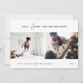 Nog steeds startpunt voor de Feestdagen | Foto Fun Feestdagenkaart (Voorkant)