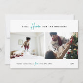 Nog steeds startpunt voor de Feestdagen | Foto Fun Feestdagenkaart (Voorkant)