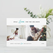 Nog steeds startpunt voor de Feestdagen | Foto Fun Feestdagenkaart (Staand voorkant)