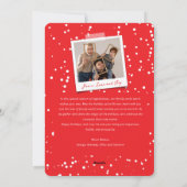 Nog steeds startpunt voor Feestdagen Typografie Fo Feestdagenkaart (Achterkant)