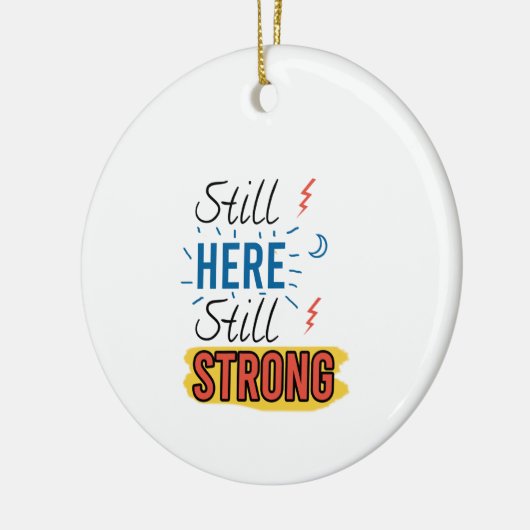 Nog steeds sterk keramisch ornament (Links)