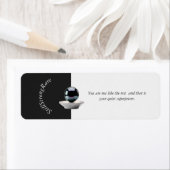 Nog steeds sterk zeldzame parel ontwerp etiket (Insitu)