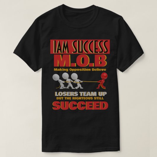 NOG STEEDS SUCCESVOL T-SHIRT (Design voorkant)