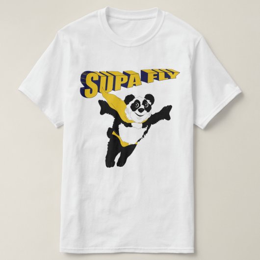 Nog steeds Supa Fly T-shirt (Design voorkant)