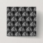 nog steeds thuis vierkante button 5,1 cm (Voorkant)