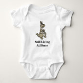 Nog steeds thuis wonen Baby Shirt (Kangoeroe & Bab (Voorkant)
