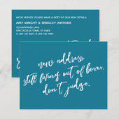 Nog steeds uit de bus, rechter de Kaart van Mozaïe Notitiekaartje (Voorkant / Achterkant)