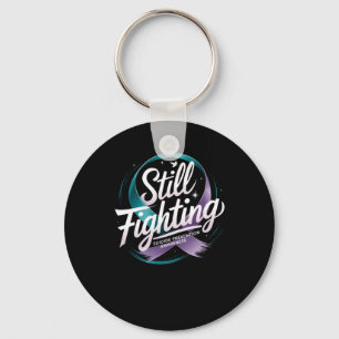 Nog steeds vechten - Suicide Prevention Awareness Sleutelhanger