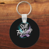 Nog steeds vechten - Suicide Prevention Awareness Sleutelhanger (Voorkant)
