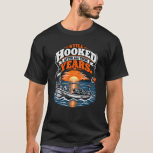 Nog steeds verslaafd na al die jaren t-shirt