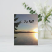 Nog steeds vreedzaam Citaat Zonnemeer Briefkaart (Staand voorkant)