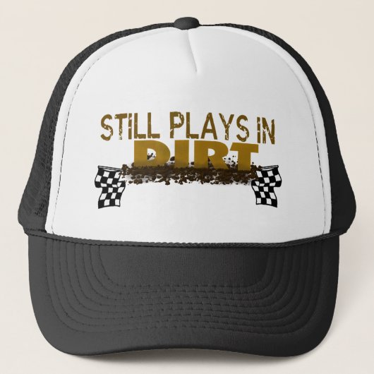Nog steeds vuil trucker pet (Voorkant)