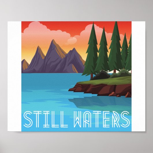 Nog steeds Waters Poster (Voorkant)