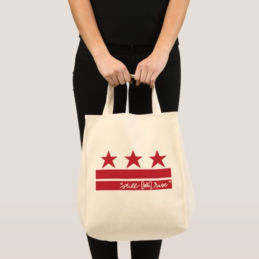 Nog steeds [wij] stijgen tote bag (Voorkant (product))