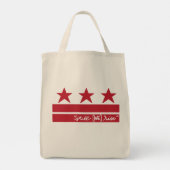 Nog steeds [wij] stijgen tote bag (Achterkant)
