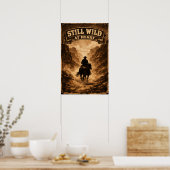 Nog steeds wild van hart poster (Keuken)