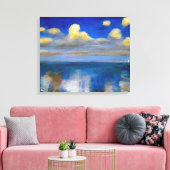 Nog steeds Zee | Emil Nolde | Canvas Afdruk (Insitu (Woonkamer))
