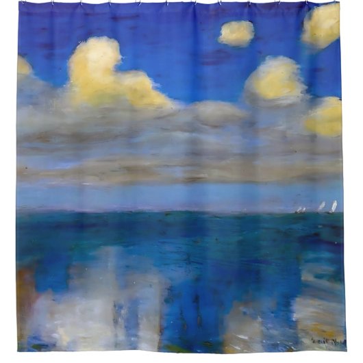Nog steeds Zee | Emil Nolde | Douchegordijn (Voorkant)