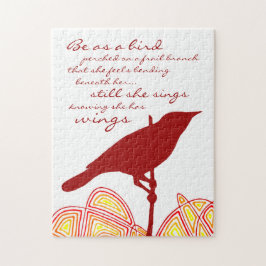 Nog steeds zingt ze legpuzzel