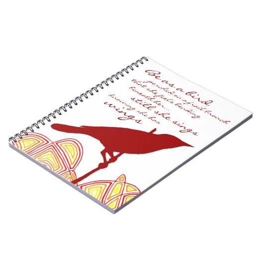 Nog steeds zingt ze notitieboek (Linkerzijde)