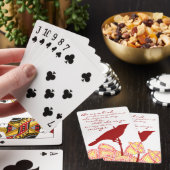 Nog steeds zingt ze pokerkaarten (Insitu)