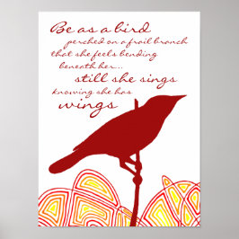 Nog steeds zingt ze poster