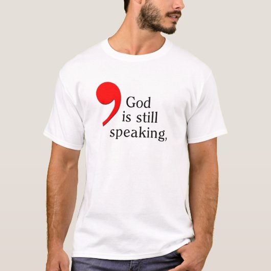 Nog steedsSpreken T-shirt (Voorkant)
