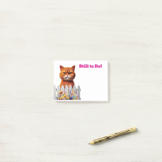 Nog te doen - Herinnering Post-it® Notes (Op bureau)
