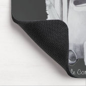 nog te gebruiken tekening van tuinwerktuigen voor muismat (Hoek)