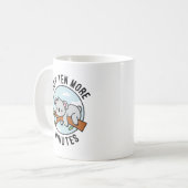 Nog tien minuten koffiemok (Voorkant links)