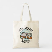 Nog tien minuten tote bag (Achterkant)