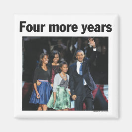 Nog vier jaar Obama magneet