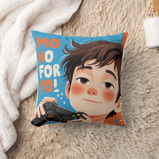 Nog vijf minuten - Grappige gamer Sleepy T-shirt Kussen (Deken)