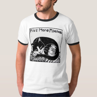 Nog vijf minuten om Mannen te laten draaien T-shirt
