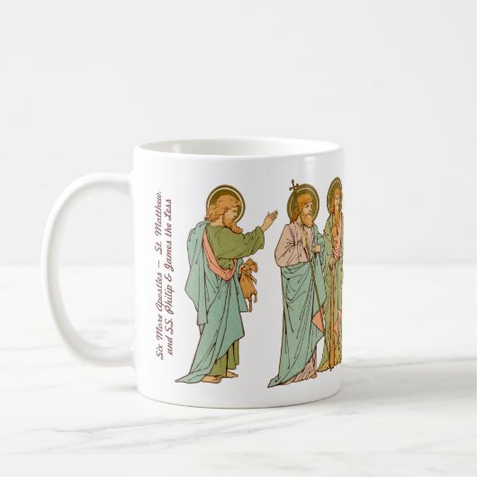 Nog zes apostelen (RLS 20a) Koffie Mok (Links)