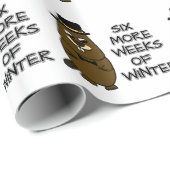 Nog zes weken winter cadeaupapier (Rol Hoek)