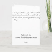 Nog zingt zij kaart (Achterkant)