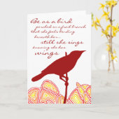 Nog zingt zij kaart (Gele Bloem)