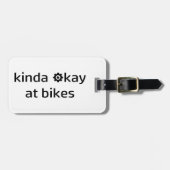Nogal goed op fietsen bagagelabel (Voorkant horizontaal)