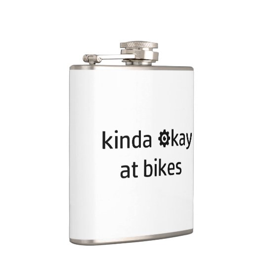 Nogal goed op fietsen heupfles (Rechts)