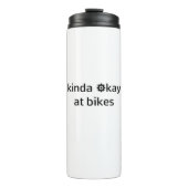 Nogal goed op fietsen thermosbeker (Voorkant)