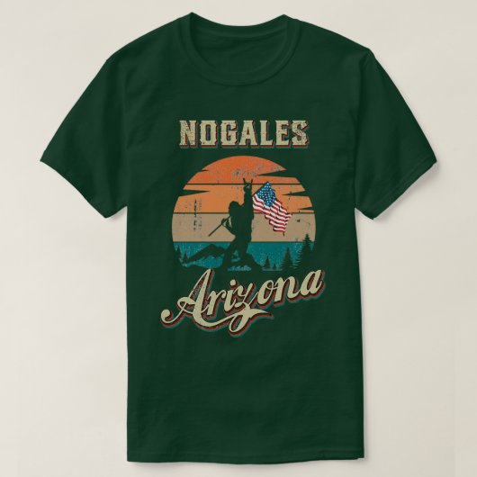 Nogales Arizona T-shirt (Design voorkant)