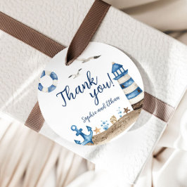 Nogmaals bedankt Baby shower voor de voordelige ta Bedankjes Labels