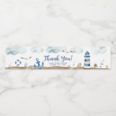 Nogmaals bedankt Baby shower waterflesetiket Waterfles Etiket (Enkel label)