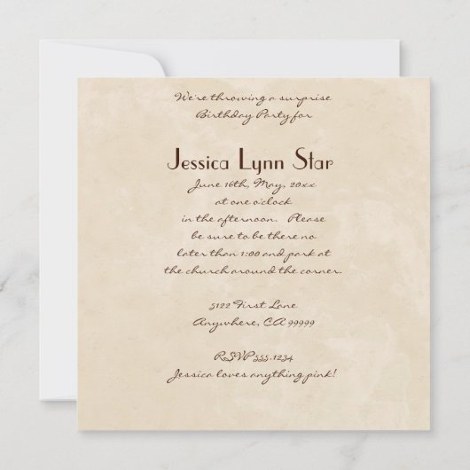 Nogmaals de Commissie Kaart (Achterkant)