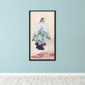 Noh Play Aoinoue (1922) Canvas Afdruk (Insitu (Houten vloer))