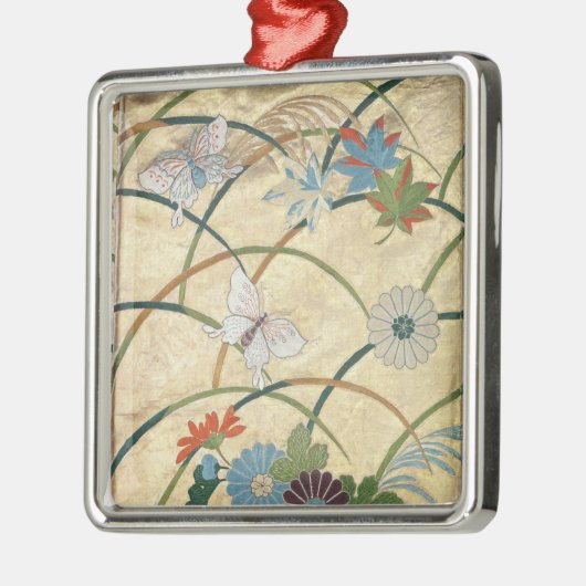 Noh Robe Metalen Ornament (Links)